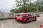 Tesla Model S 90D on Vossen Wheels (VFS-2) 2018 года (UK)